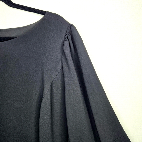 Talbots Black Dress. 16W - Picture 8 of 15